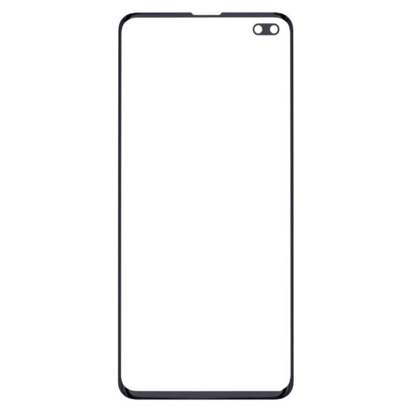 Front Glass for Samsung Galaxy S10 Plus - Black - Image 2