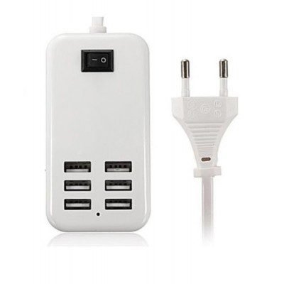 6 Port Multi USB HighQ Fast Charger for Lenovo